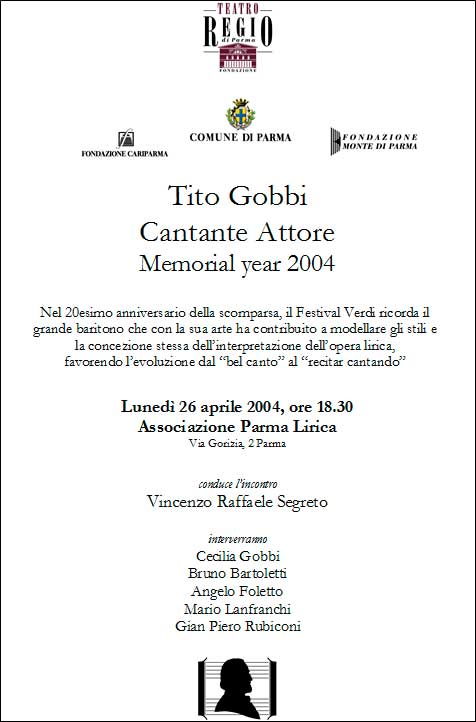 Locandina del convegno