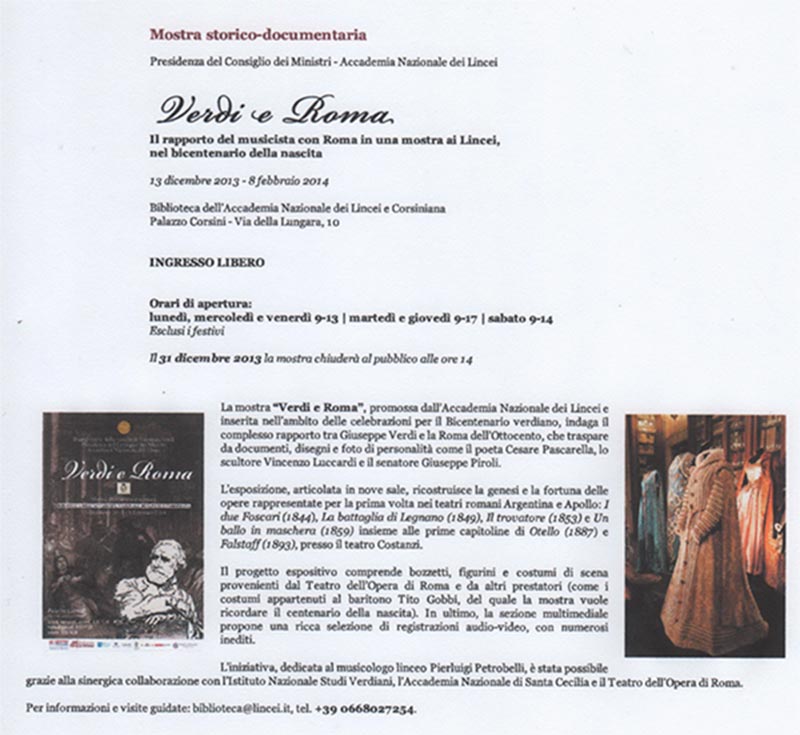 Locandina della mostra Locandina della mostra